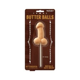 Butter Balls Butterscotch Flavored Pecker Pop
