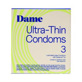 Dame Condom 3-Pack