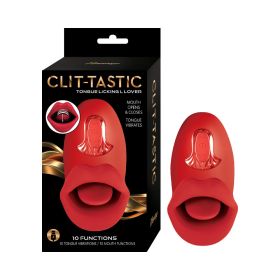 Clit-Tastic Tongue Licking Lover Red