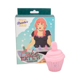 Cake Eater Clit Flicker Stimulator Pink