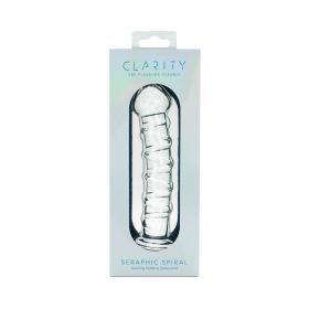 Clarity Seraphic Spiral Glass Dildo