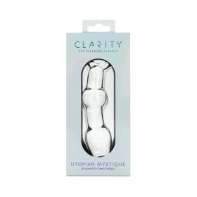Clarity Utopian Mystique Glass Dildo