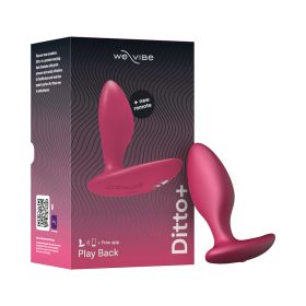 We-Vibe Ditto+ Rechargeable Remote Control Vibrating Anal Plug Cosmic Pink