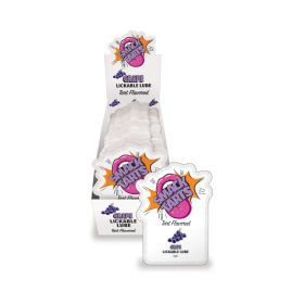 Smack Tarts Lickable Lube Sour Grape 3 ml Pouch 36-Piece Display