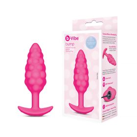 b-Vibe Bump Texture Plug Pink