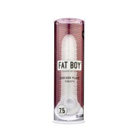 Perfect Fit Fat Boy Checker Box Sheath 7.5 in. Clear