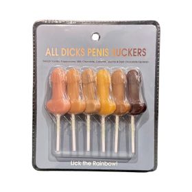 All Dicks Penis Suckers 6pk