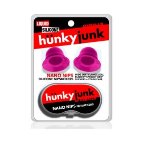 Hunkyjunk Nano Nips "Just The Tip" Nipple-Nubs Pink Silicone
